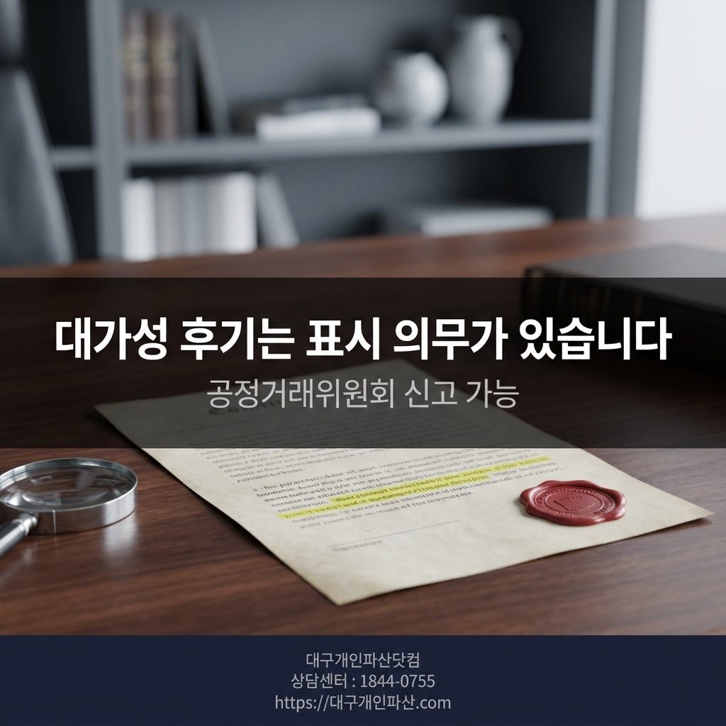 공정거래위원회 후기 신고 서류 확인