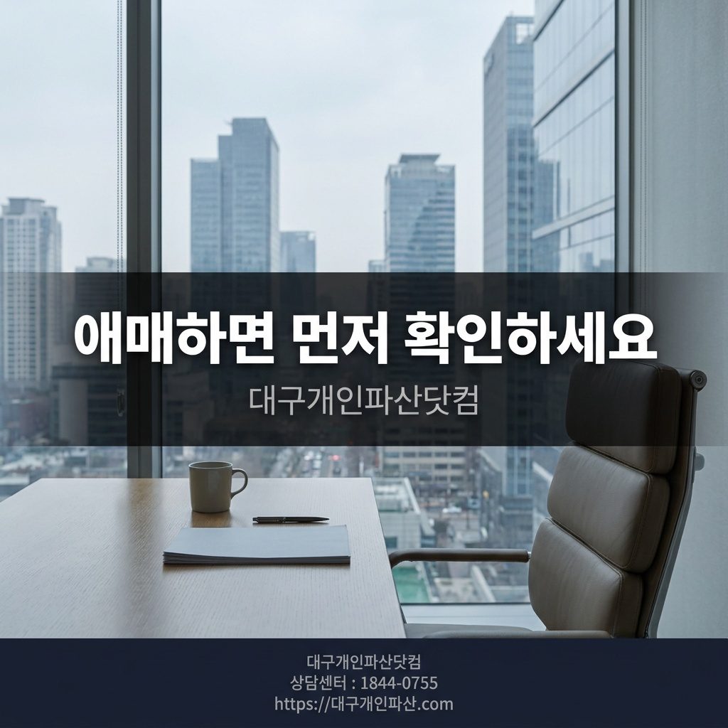 개인회생 세무 상담 마무리 데스크 풍경